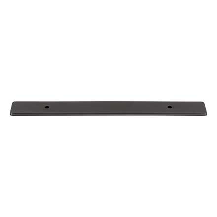 Top Knobs [TK3282AG] Die Cast Zinc Cabinet Pull Backplate - Radcliffe Series - Ash Gray Finish - 5 1/16&quot; C/C - 8 1/16&quot; L