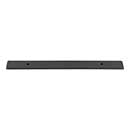 Top Knobs [TK3282AG] Die Cast Zinc Cabinet Pull Backplate - Radcliffe Series - Ash Gray Finish - 5 1/16" C/C - 8 1/16" L