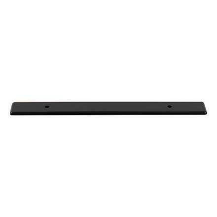 Top Knobs [TK3282BLK] Die Cast Zinc Cabinet Pull Backplate - Radcliffe Series - Flat Black Finish - 5 1/16&quot; C/C - 8 1/16&quot; L