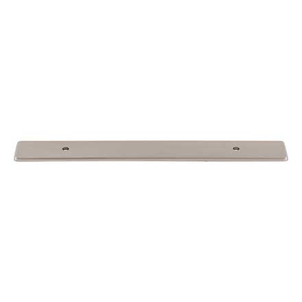 Top Knobs [TK3282BSN] Die Cast Zinc Cabinet Pull Backplate - Radcliffe Series - Brushed Satin Nickel Finish - 5 1/16" C/C - 8 1/16" L