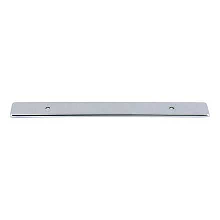 Top Knobs [TK3282PC] Die Cast Zinc Cabinet Pull Backplate - Radcliffe Series - Polished Chrome Finish - 5 1/16" C/C - 8 1/16" L