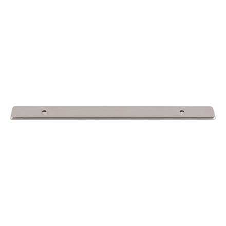 Top Knobs [TK3283PN] Die Cast Zinc Cabinet Pull Backplate - Radcliffe Series - Polished Nickel Finish - 6 5/16&quot; C/C - 9 5/16&quot; L