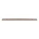 Top Knobs [TK3284BSN] Die Cast Zinc Cabinet Pull Backplate - Radcliffe Series - Brushed Satin Nickel Finish - 7 9/16&quot; C/C - 10 9/16&quot; L