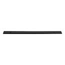 Top Knobs [TK3285BLK] Die Cast Zinc Cabinet Pull Backplate - Radcliffe Series - Flat Black Finish - 8 13/16&quot; C/C - 11 13/16&quot; L