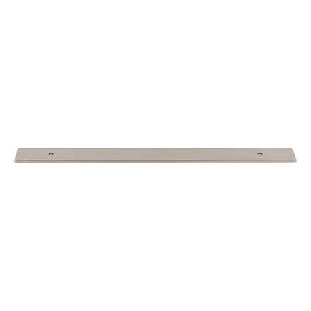 Top Knobs [TK3285BSN] Die Cast Zinc Cabinet Pull Backplate - Radcliffe Series - Brushed Satin Nickel Finish - 8 13/16&quot; C/C - 11 13/16&quot; L
