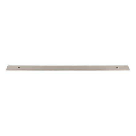 Top Knobs [TK3286BSN] Die Cast Zinc Cabinet Pull Backplate - Radcliffe Series - Brushed Satin Nickel Finish - 12&quot; C/C - 15&quot; L