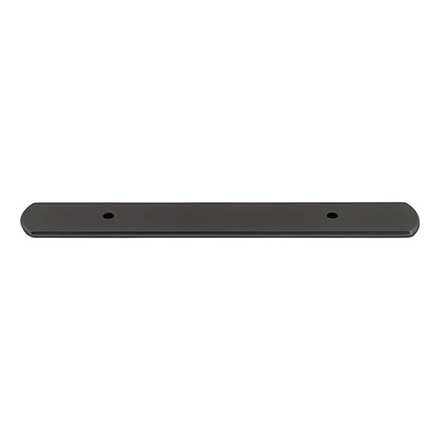 Top Knobs [TK3271AG] Die Cast Zinc Cabinet Pull Backplate - Wescott Series - Ash Gray Finish - 3 3/4" C/C - 6 3/4" L