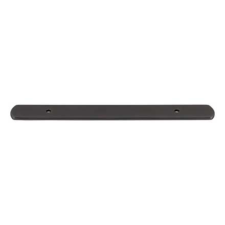 Top Knobs [TK3272AG] Die Cast Zinc Cabinet Pull Backplate - Wescott Series - Ash Gray Finish - 5 1/16" C/C - 8 1/16" L