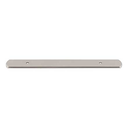Top Knobs [TK3272PN] Die Cast Zinc Cabinet Pull Backplate - Wescott Series - Polished Nickel Finish - 5 1/16" C/C - 8 1/16" L