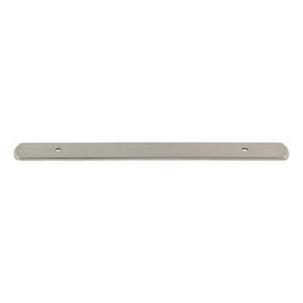 Top Knobs [TK3273BSN] Die Cast Zinc Cabinet Pull Backplate - Wescott Series - Brushed Satin Nickel Finish - 6 5/16" C/C - 9 5/16" L
