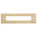 Top Knobs [TK924HB] Die Cast Zinc Cabinet Pull Backplate - Hollin Series - Honey Bronze Finish - 3 3/4" C/C - 4 9/32" L