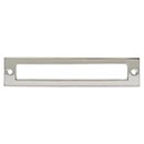 Top Knobs [TK925PN] Die Cast Zinc Cabinet Pull Backplate - Hollin Series - Polished Nickel Finish - 5 1/16" C/C - 5 9/16" L