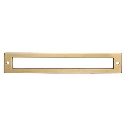Top Knobs [TK926HB] Die Cast Zinc Cabinet Pull Backplate - Hollin Series - Honey Bronze Finish - 6 5/16" C/C - 6 3/4" L