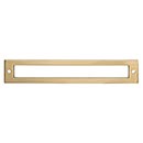 Top Knobs [TK926HB] Die Cast Zinc Cabinet Pull Backplate - Hollin Series - Honey Bronze Finish - 6 5/16" C/C - 6 3/4" L