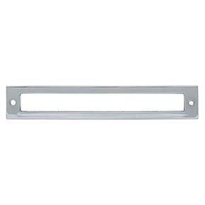 Top Knobs [TK926PC] Die Cast Zinc Cabinet Pull Backplate - Hollin Series - Polished Chrome Finish - 6 5/16" C/C - 6 3/4" L