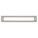 Top Knobs [TK926PN] Die Cast Zinc Cabinet Pull Backplate - Hollin Series - Polished Nickel Finish - 6 5/16" C/C - 6 3/4" L