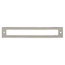 Top Knobs [TK926PN] Die Cast Zinc Cabinet Pull Backplate - Hollin Series - Polished Nickel Finish - 6 5/16&quot; C/C - 6 3/4&quot; L