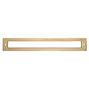 Top Knobs [TK927HB] Die Cast Zinc Cabinet Pull Backplate - Hollin Series - Honey Bronze Finish - 7 9/16" C/C - 8 1/16" L