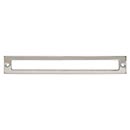 Top Knobs [TK927PN] Die Cast Zinc Cabinet Pull Backplate - Hollin Series - Polished Nickel Finish - 7 9/16&quot; C/C - 8 1/16&quot; L