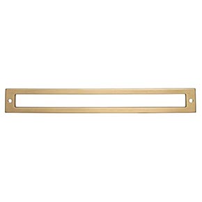 Top Knobs [TK928HB] Die Cast Zinc Cabinet Pull Backplate - Hollin Series - Honey Bronze Finish - 8 13/16" C/C - 9 5/16" L