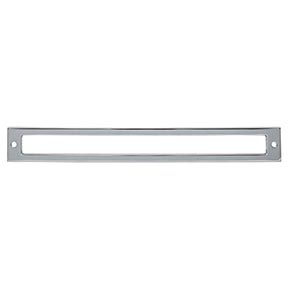 Top Knobs [TK928PC] Die Cast Zinc Cabinet Pull Backplate - Hollin Series - Polished Chrome Finish - 8 13/16" C/C - 9 5/16" L