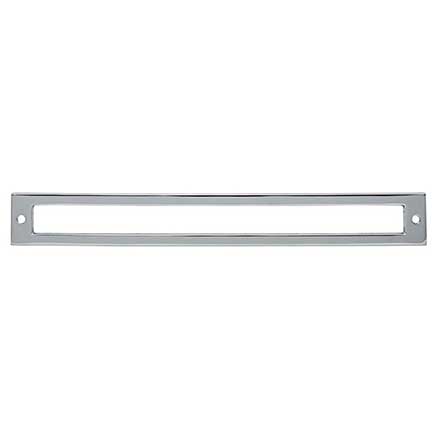 Top Knobs [TK928PC] Die Cast Zinc Cabinet Pull Backplate - Hollin Series - Polished Chrome Finish - 8 13/16&quot; C/C - 9 5/16&quot; L