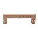 Top Knobs [M1361] Solid Bronze Cabinet Pull Handle - Flat Sided Pull Series - Standard Size - Light Bronze Finish - 4&quot; C/C - 4 5/8&quot; L