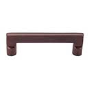 Top Knobs [M1363] Solid Bronze Cabinet Pull Handle - Flat Sided Pull Series - Standard Size - Mahogany Bronze Finish - 4&quot; C/C - 4 5/8&quot; L