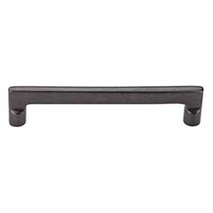 Top Knobs [M1367] Solid Bronze Cabinet Pull Handle - Flat Sided Pull Series - Oversized - Medium Bronze Finish - 6&quot; C/C - 6 5/8&quot; L