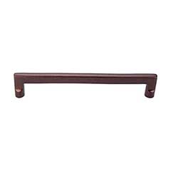 Top Knobs [M1373] Solid Bronze Cabinet Pull Handle - Flat Sided Pull Series - Oversized - Mahogany Bronze Finish - 9&quot; C/C - 9 3/4&quot; L