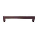 Top Knobs [M1373] Solid Bronze Cabinet Pull Handle - Flat Sided Pull Series - Oversized - Mahogany Bronze Finish - 9" C/C - 9 3/4" L