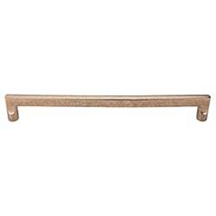 Top Knobs [M1376] Solid Bronze Cabinet Pull Handle - Flat Sided Pull Series - Oversized - Light Bronze Finish - 12&quot; C/C - 12 3/4&quot; L