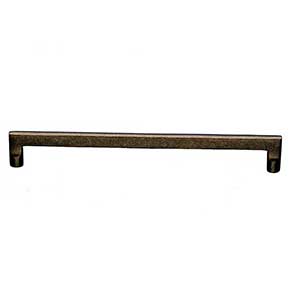 Top Knobs [M1381] Solid Bronze Cabinet Pull Handle - Flat Sided Pull Series - Oversized - Light Bronze Finish - 18" C/C - 18 7/8" L