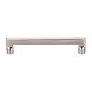 Top Knobs [M1975] Solid Bronze Cabinet Pull Handle - Flat Sided Pull Series - Oversized - Brushed Satin Nickel Finish - 6&quot; C/C - 6 5/8&quot; L