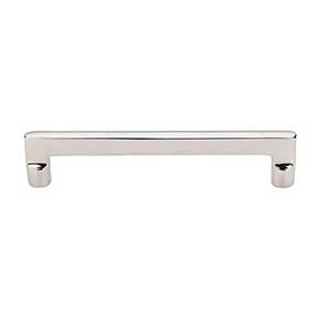 Top Knobs [M1977] Solid Bronze Cabinet Pull Handle - Flat Sided Pull Series - Oversized - Polished Nickel Finish - 6" C/C - 6 5/8" L