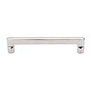 Top Knobs [M1977] Solid Bronze Cabinet Pull Handle - Flat Sided Pull Series - Oversized - Polished Nickel Finish - 6" C/C - 6 5/8" L