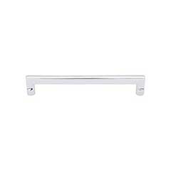 Top Knobs [M1979] Solid Bronze Cabinet Pull Handle - Flat Sided Pull Series - Oversized - Polished Chrome Finish - 9&quot; C/C - 9 3/4&quot; L