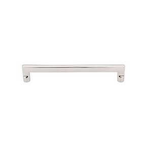 Top Knobs [M1980] Solid Bronze Cabinet Pull Handle - Flat Sided Pull Series - Oversized - Polished Nickel Finish - 9" C/C - 9 3/4" L