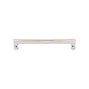 Top Knobs [M1980] Solid Bronze Cabinet Pull Handle - Flat Sided Pull Series - Oversized - Polished Nickel Finish - 9&quot; C/C - 9 3/4&quot; L