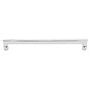 Top Knobs [M1982] Solid Bronze Cabinet Pull Handle - Flat Sided Pull Series - Oversized - Polished Chrome Finish - 12&quot; C/C - 12 3/4&quot; L
