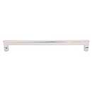 Top Knobs [M1983] Solid Bronze Cabinet Pull Handle - Flat Sided Pull Series - Oversized - Polished Nickel Finish - 12&quot; C/C - 12 3/4&quot; L