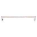 Top Knobs [M1986] Solid Bronze Cabinet Pull Handle - Flat Sided Pull Series - Oversized - Polished Nickel Finish - 18" C/C - 18 7/8" L