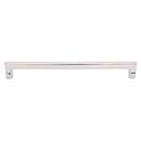 Top Knobs [M1986] Solid Bronze Cabinet Pull Handle - Flat Sided Pull Series - Oversized - Polished Nickel Finish - 18&quot; C/C - 18 7/8&quot; L