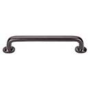 Top Knobs [M1392] Solid Bronze Cabinet Pull Handle - Rounded Pull Series - Oversized - Medium Bronze Finish - 6&quot; C/C - 7&quot; L
