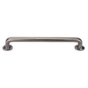 Top Knobs [M1395] Solid Bronze Cabinet Pull Handle - Rounded Pull Series - Oversized - Silicon Bronze Light Finish - 9" C/C - 10 1/4" L