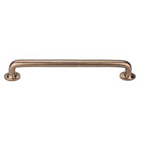 Top Knobs [M1396] Solid Bronze Cabinet Pull Handle - Rounded Pull Series - Oversized - Light Bronze Finish - 9" C/C - 10 1/4" L