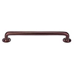 Top Knobs [M1398] Solid Bronze Cabinet Pull Handle - Rounded Pull Series - Oversized - Mahogany Bronze Finish - 9&quot; C/C - 10 1/4&quot; L