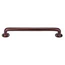 Top Knobs [M1398] Solid Bronze Cabinet Pull Handle - Rounded Pull Series - Oversized - Mahogany Bronze Finish - 9" C/C - 10 1/4" L