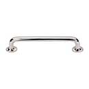 Top Knobs [M1992] Solid Bronze Cabinet Pull Handle - Rounded Pull Series - Oversized - Polished Nickel Finish - 6&quot; C/C - 7&quot; L