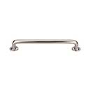 Top Knobs [M1993] Solid Bronze Cabinet Pull Handle - Rounded Pull Series - Oversized - Brushed Satin Nickel Finish - 9" C/C - 10 1/4" L